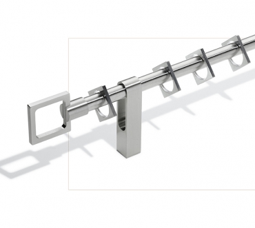 Карниз STEEL сталь с кордовым механизмом