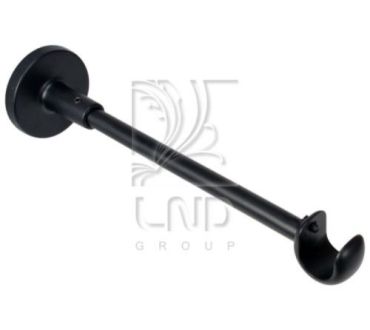 Кронштейн открытый I ряд 17 см Black